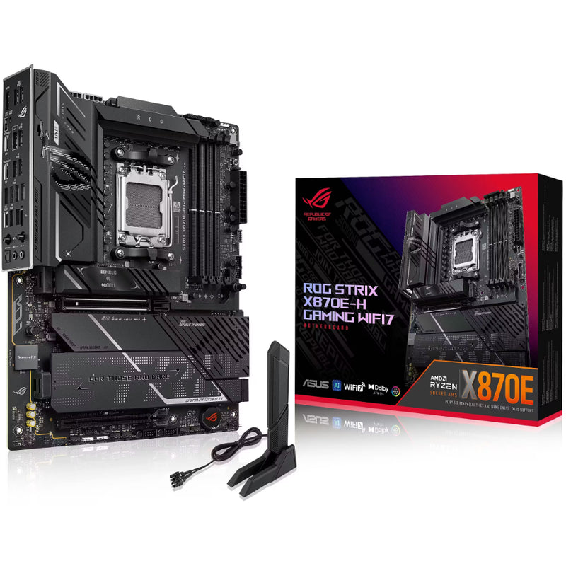 ASUS ROG STRIX X870E-H GAMING WIFI7 DDR5 AM5 ATX Motherboard