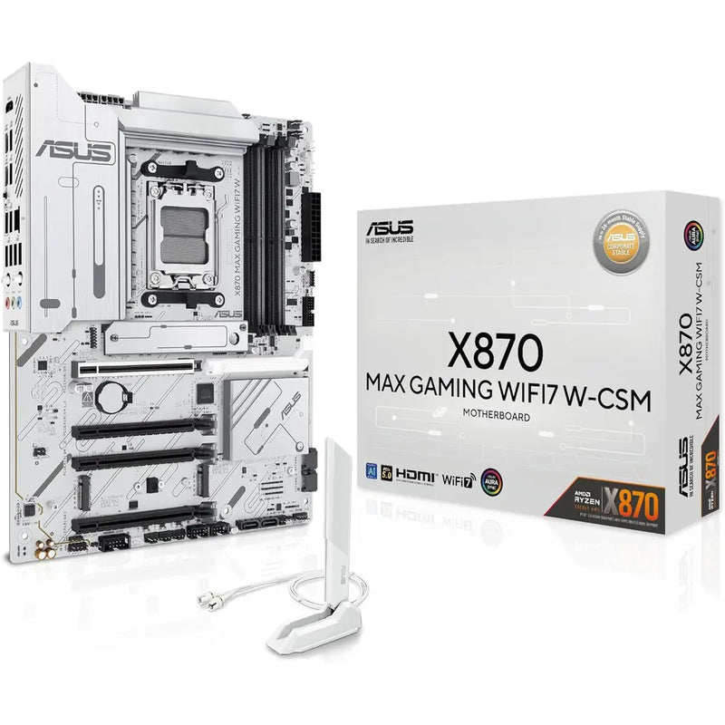 ASUS X870 MAX GAMING WIFI 7 DDR5 AM5 ATX Motherboard