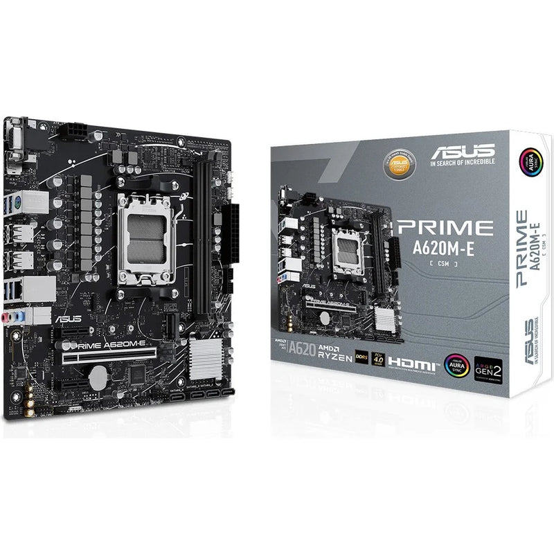 ASUS PRIME A620M-E DDR5 AMD AM5 microATX Motherboard