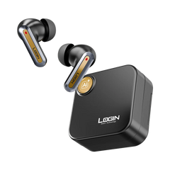 LOGIN L-222  (Hybrid ANC + ENC ) Earbuds