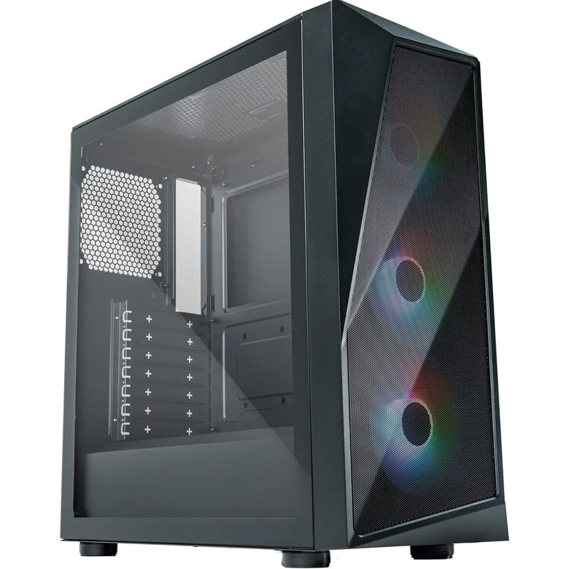 Cooler Master CMP 520 ARGB ATX Mid-Tower PC Case – Black