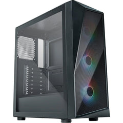 Cooler Master CMP 520 ARGB ATX Mid-Tower PC Case – Black