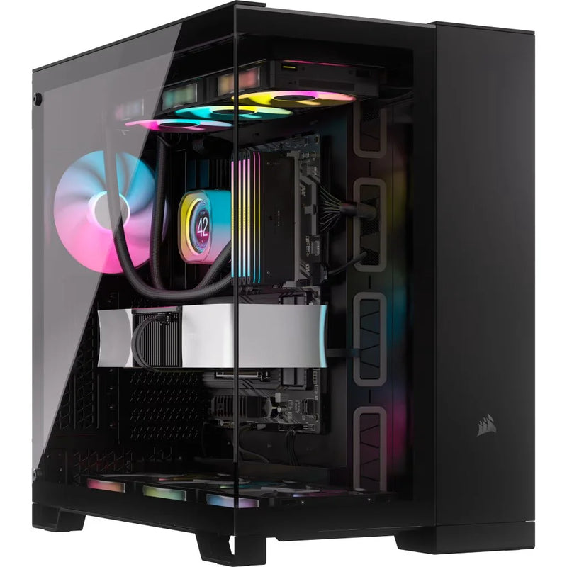 Corsair 6500X Mid-Tower Dual Chamber PC Case – black