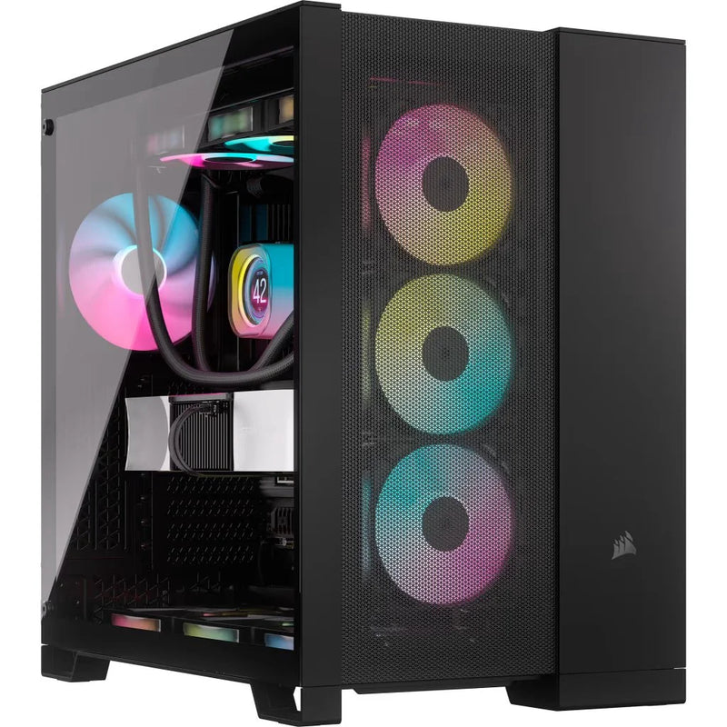 Corsair 6500D AIRFLOW Mid-Tower Dual Chamber PC Case –  Black