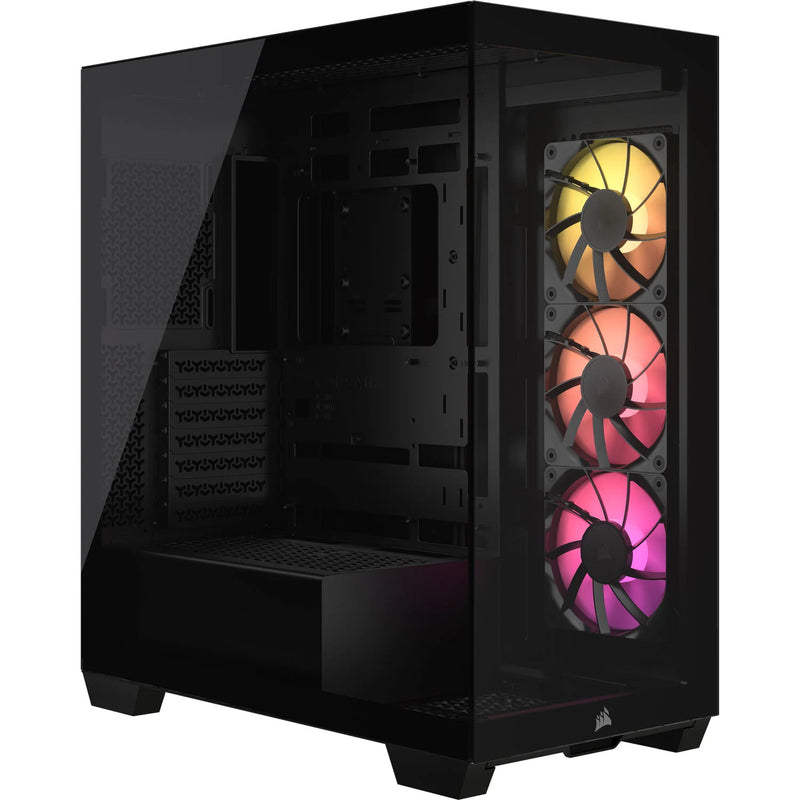 Corsair 3500X ARGB Mid-Tower ATX Desktop Case – Black