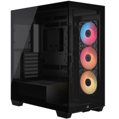 Corsair 3500X RS-R ARGB Mid-Tower PC Case – Black