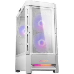 COUGAR DuoFace RGB Mid-Tower ATX Case – White