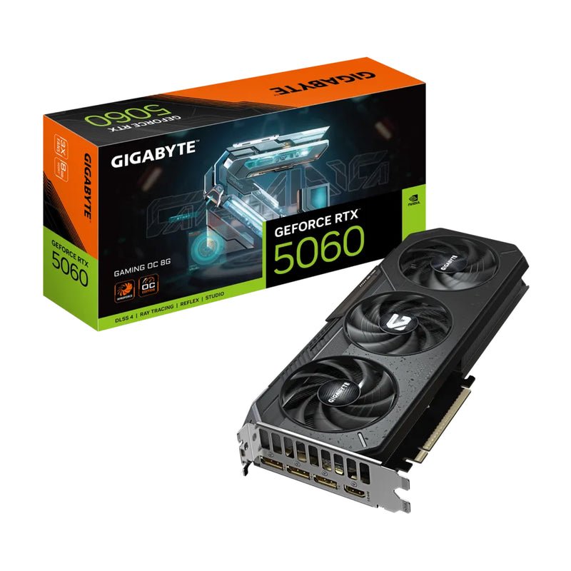 GIGABYTE GeForce RTX 5060 GAMING OC 8G Graphics Card