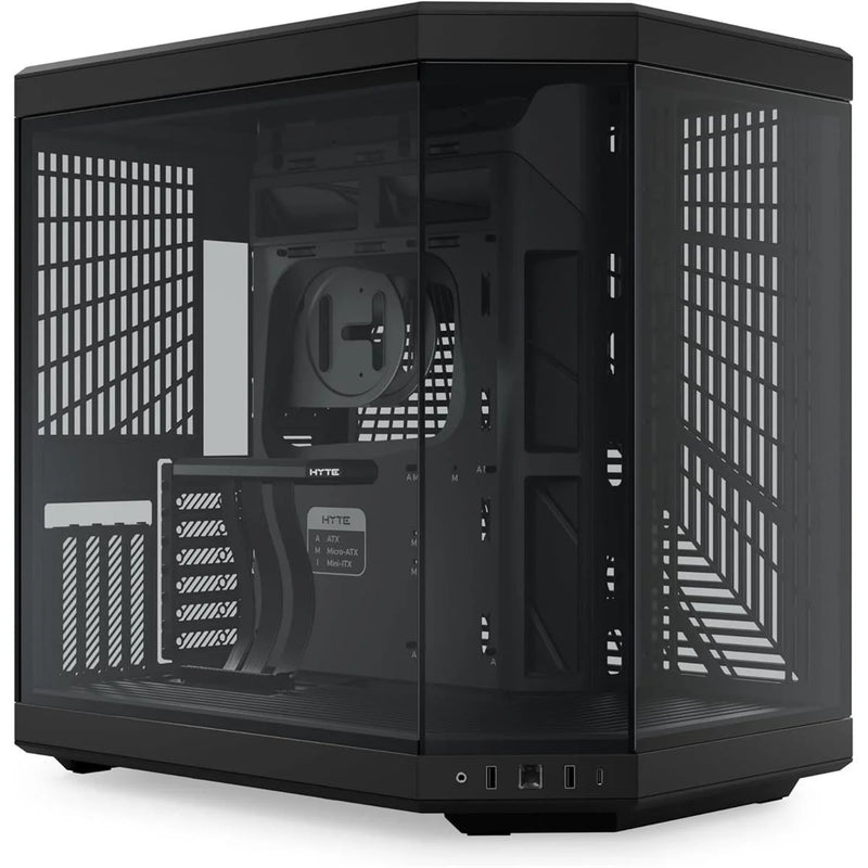 HYTE Y70 Modern Aesthetic Mid-Tower ATX Gaming Case – Black