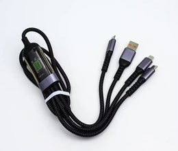 Faster – D5-3in1 (100cm Fast Charging Cable)