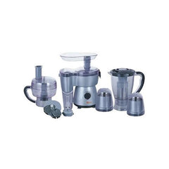 NATIONAL GOLD FOOD PROCESSOR 9 IN 1 SILVER 300W TWO GRINDER