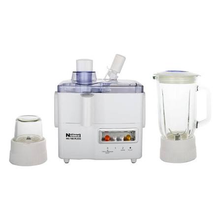 National Gold JUICER BLENDER 3 IN 1 1.25L GLASS JAR 500W NATIONAL GOLD