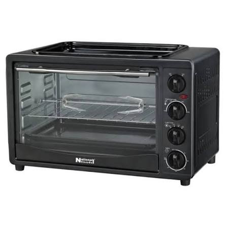 National Gold NEW OVEN TOASTER WITH ROTISSERIE 30L TOP TRAY 1500W