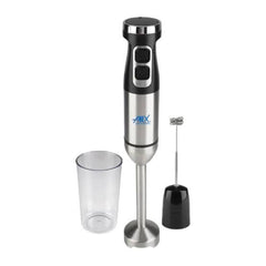 Anex AG-144 Hand Blender with Milk Frother – Versatile Kitchen Appliance