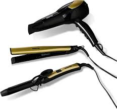 Geepas GHF86068 3in1 Hair Dryer, Hair Straightener and Epilator