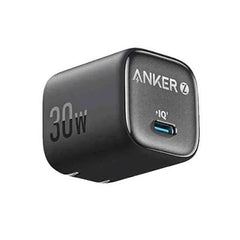 Anker Zolo 30w Usb-C Charger, IQ & PD 3.0, Mini Charger with Foldable Plugs, Low Temperature Charging, 10°C Cooler than Standard Charging, 2-Pin (US) - Black