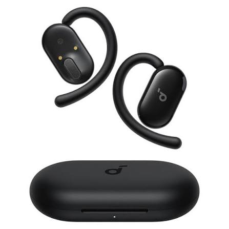 Anker Soundcore V20i Open-Ear Earbuds – Bluetooth 5.4, 16mm Drivers, 36H Playtime & IP55 Water Resistance (Black)