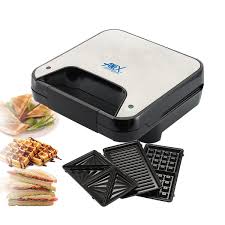 Anex 3-in-1 Sandwich, Grill & Waffle Maker (AG-2047)