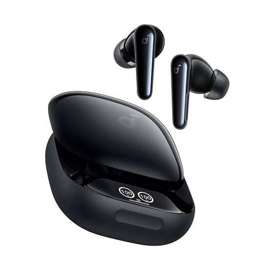Anker Soundcore Liberty 4 Pro Noise-Cancelling Wireless Earbuds – Glossy Black