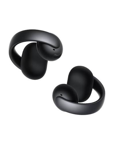Anker Soundcore AeroClip Open-Ear Clip-On Earbuds – Hi-Res Audio, Power Bass, 32H Playtime & IP55 Water Resistance – Black