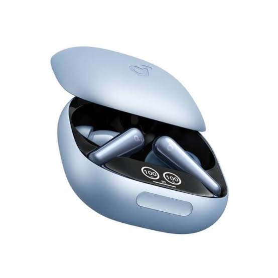 Anker Soundcore Liberty 4 Pro Noise-Cancelling Wireless Earbuds – Matte Light Blue