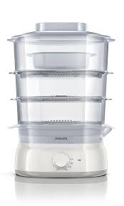 Kitchen Appliances- Philips Food Steamer 3 Compound X9LModel-HD-9125