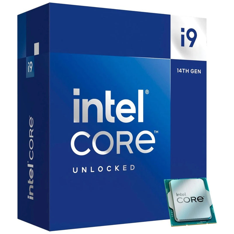 Intel Core i9-14900K 14th Gen 4.4GHz (6.0GHz Turbo) 24-Core 32-Thread (8 P-Cores + 16 E-Cores) Socket LGA 1700 Unlocked Desktop Processor