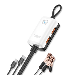 Ronin R-666 2-in-1 Fast Charger – Dual USB + Smart Charging