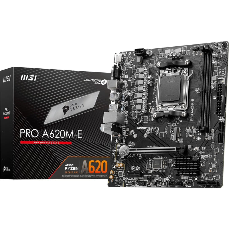 MSI PRO A620M-E DDR5 Micro-ATX Motherboard