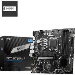 MSI PRO B760M-P DDR5 LGA 1700 Micro-ATX Motherboard