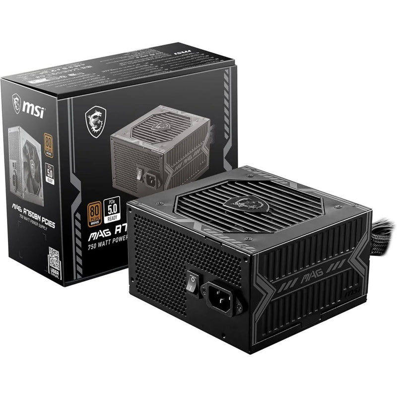 MSI MAG A750BN PCIE5 – 80 Plus Bronze Power Supply 750W