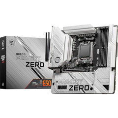 MSI B650M Project Zero Gaming Motherboard