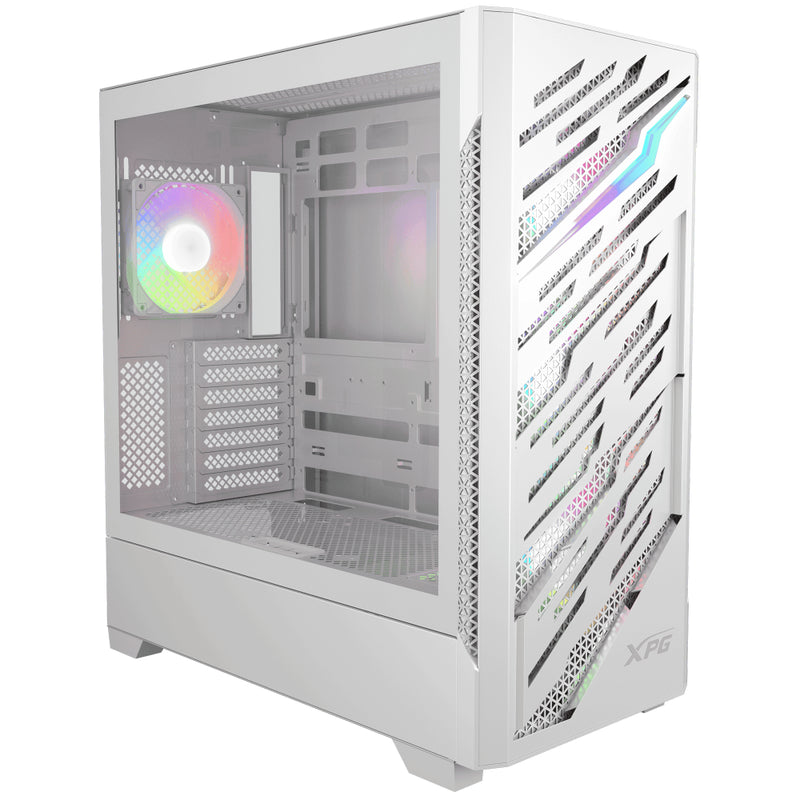 XPG Starker Air BTF RGB Mid-Tower ATX Gaming Case – White