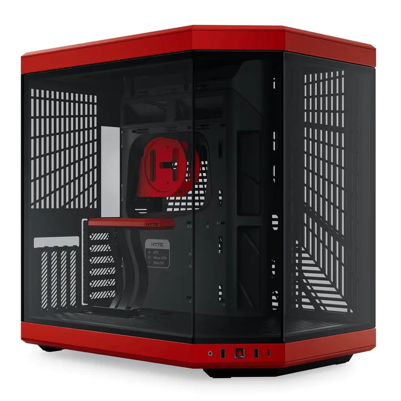 HYTE Y70 Modern Aesthetic Mid-Tower ATX Gaming Case – Cherry