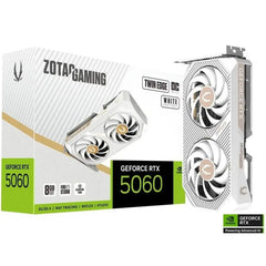 ZOTAC GAMING GeForce RTX 5060 Twin Edge OC 8GB GDDR7 Graphics Card White Edition