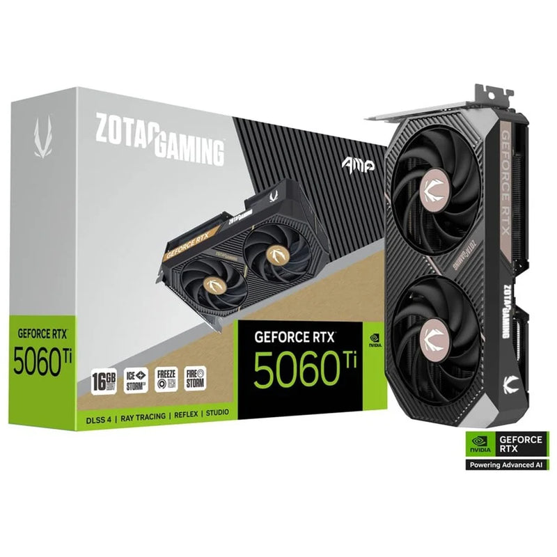 ZOTAC GAMING GeForce RTX 5060 Ti 16GB AMP Video Graphics Card